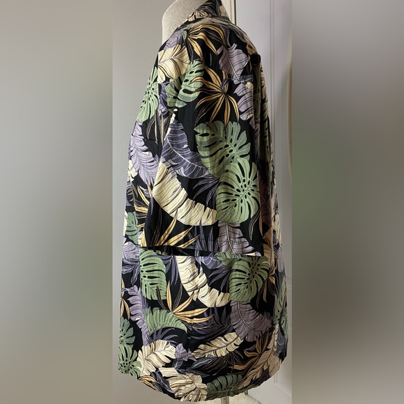 Pacific Legends Tropical Print 100%Cotton Button Down Shirt SKU1063 - Picture 3 of 8